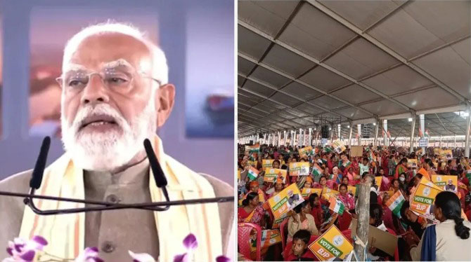 Modi Mum on Tata in Singur Rally